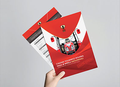 Farmtrac - projekty graficzne | identyfikacja wizualna - Agencja reklamowa | Studio graficzne Angels Advertising