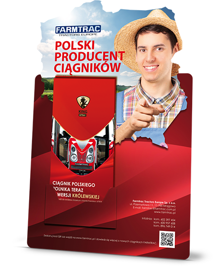 Farmtrac - projekty graficzne | identyfikacja wizualna - Agencja reklamowa | Studio graficzne Angels Advertising