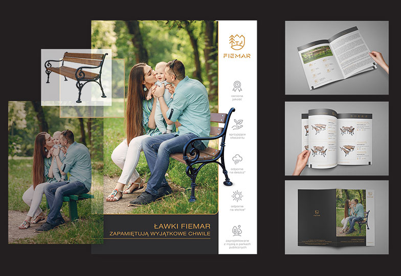 Fiemar - projekty graficzne | identyfikacja wizualna - Agencja reklamowa | Studio graficzne Angels Advertising