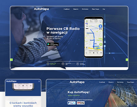 Automapa | projektowanie stron www - Angels Advertising | agencja reklamowa