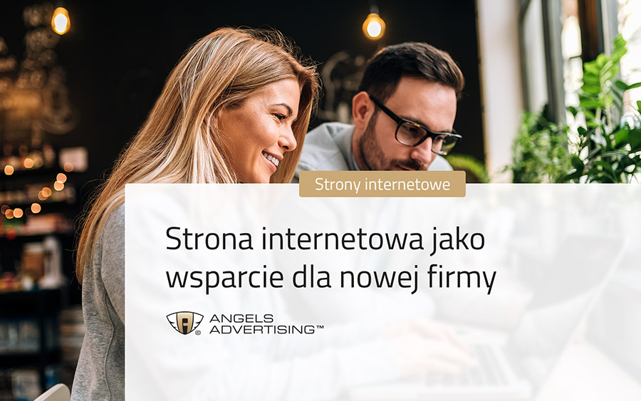 Strona internetowa jako wsparcie dla nowej firmy
